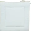 Coussin de chaise blanc
