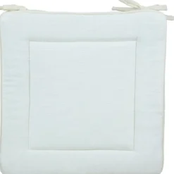 Coussin de chaise blanc