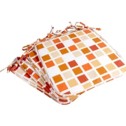 Coussin de chaise imprimé x4