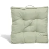 Coussin de sol carré avec poignée
