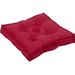 Coussin de sol carré 45x45cm 100% polyester