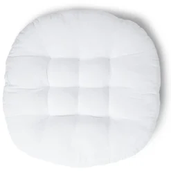 Coussin de sol Ø45cm blanc