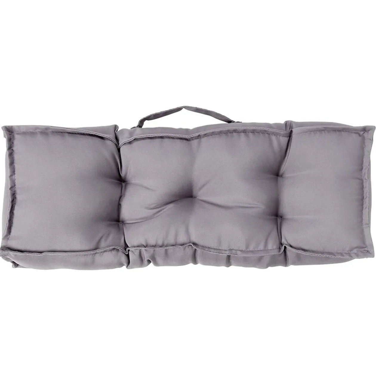 Coussin de sol uni jaune ou gris 58x20 cm