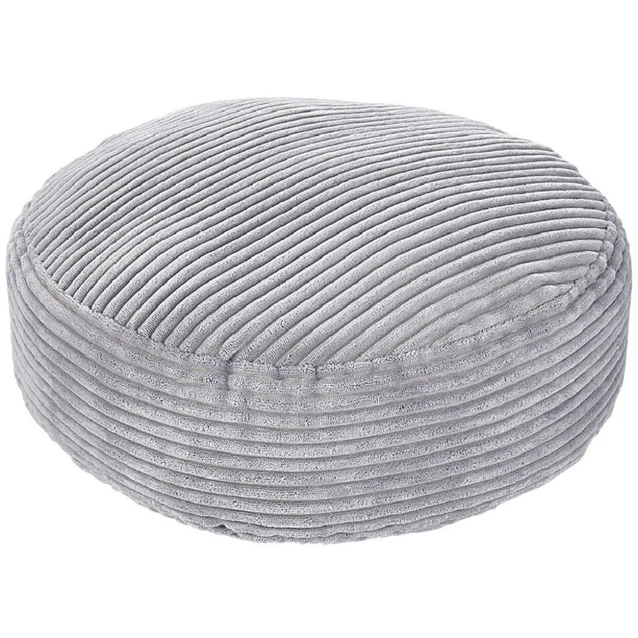 Coussin de sol velours cotelé