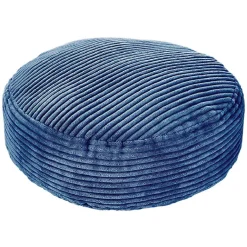 Coussin de sol velours cotelé