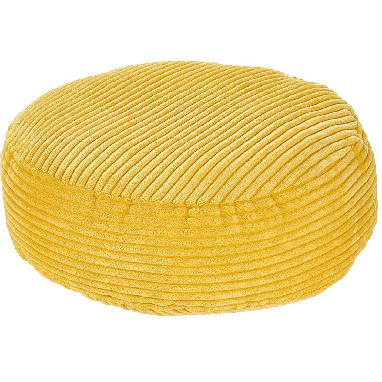 Coussin de sol velours cotelé