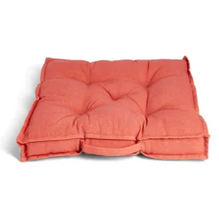 Coussin de sol 50x50xÉp8cm avec poignée terracotta