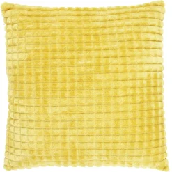 Coussin flanelle effet quadrillé 40x40 cm