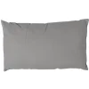 Coussin gris rectangulaire