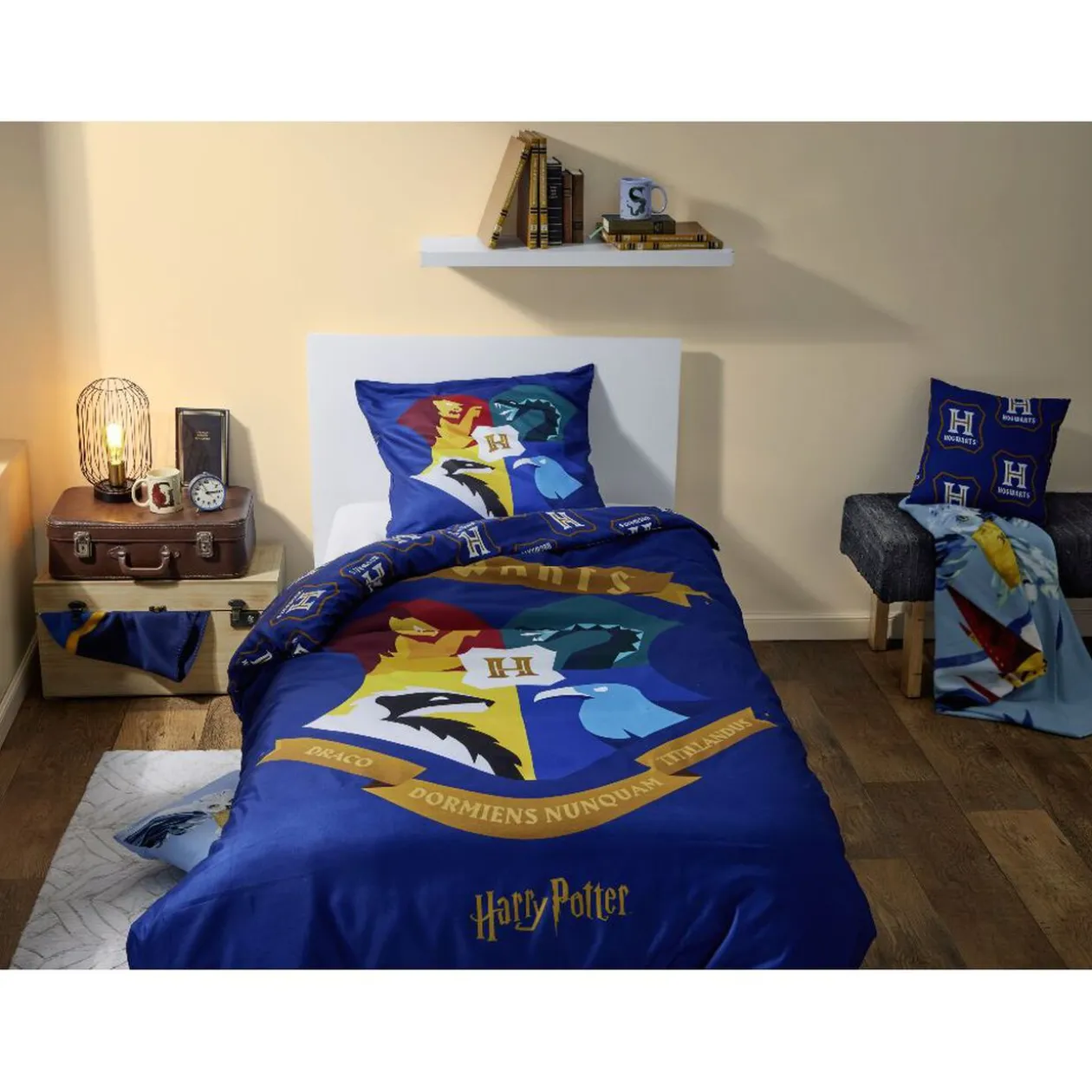 Coussin Harry Potter Poudlard 40x40cm