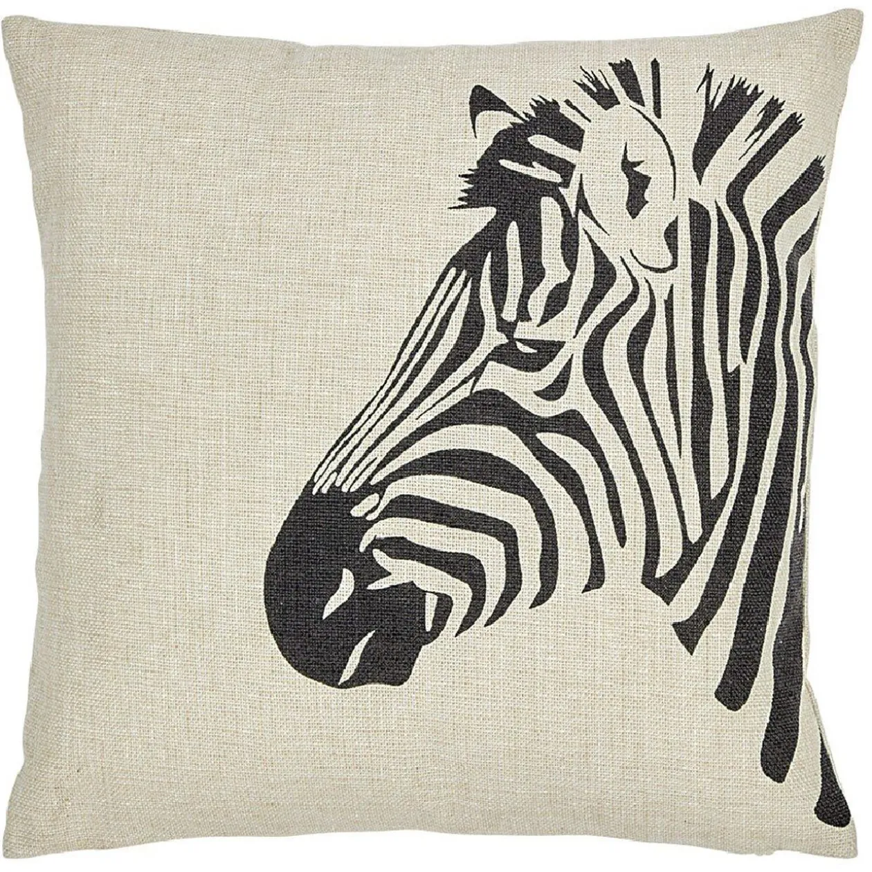 Coussin imprimé animalier