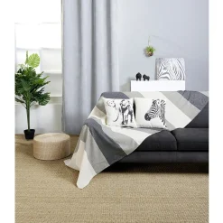 Coussin imprimé animalier