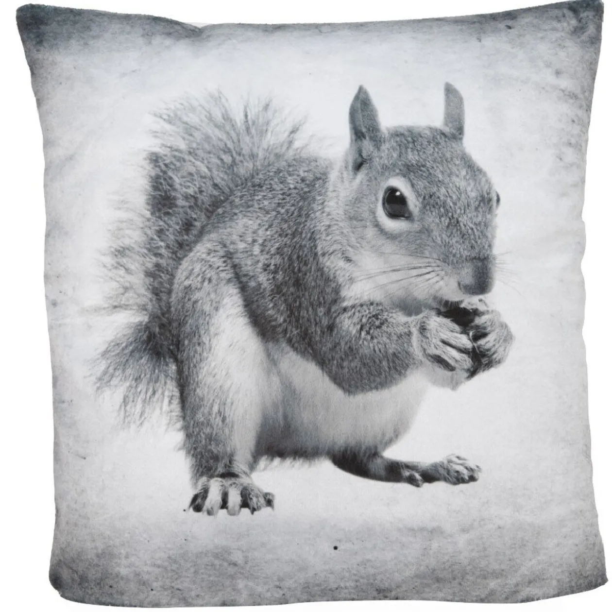 Coussin imprimé animaux