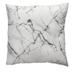 Coussin imprimé marbre