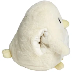 Coussin manchon poussin jaune Ø35xH12cm