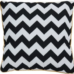 Coussin motif zigzag