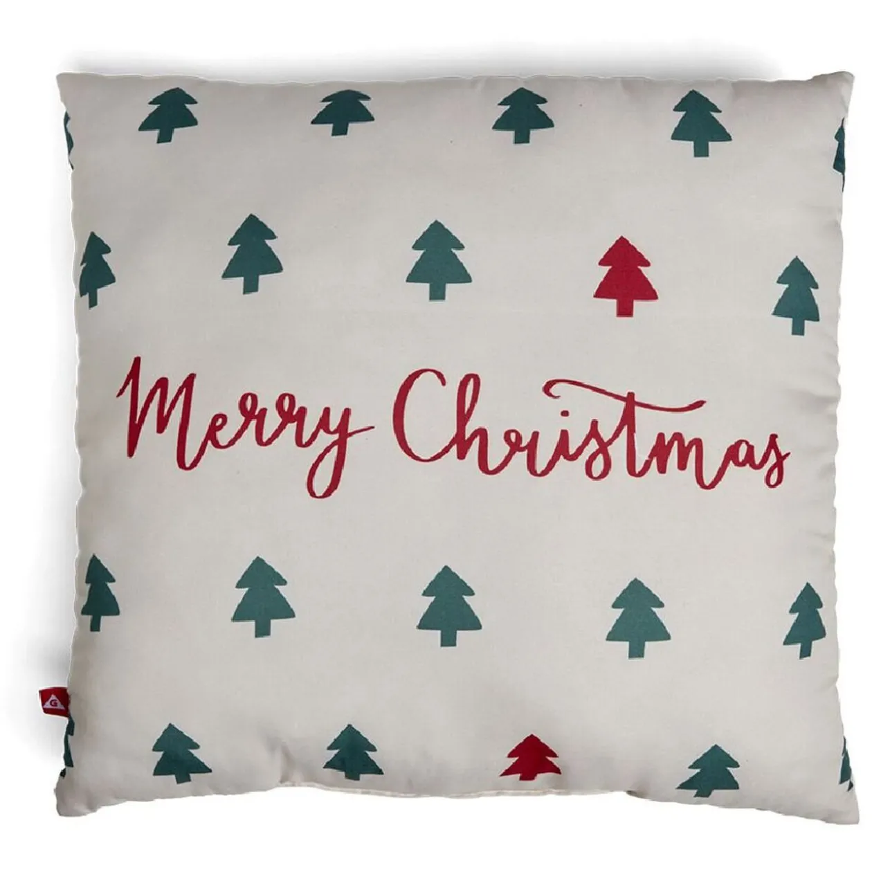 Coussin Noël motif MerryXmas 40x40cm