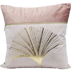 Coussin patchwork gris ou rose