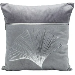 Coussin patchwork gris ou rose