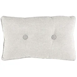 Coussin rectangle effet lin