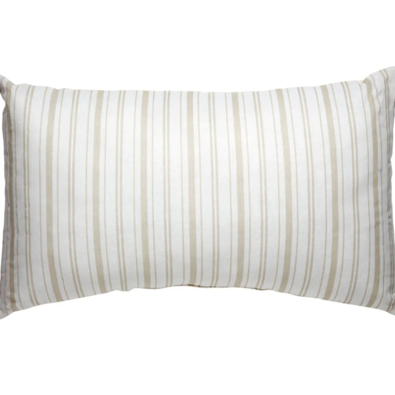 Coussin rectangulaire blanc et crème Murranu Jardin Anglais