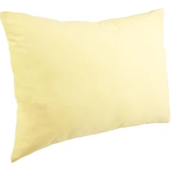 Coussin rectangulaire jaune or 40 x 60 cm