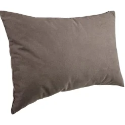 Coussin rectangulaire marron chocolat 40x60cm