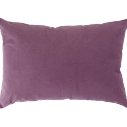 Coussin rectangulaire rouge bordeaux 40x60cm