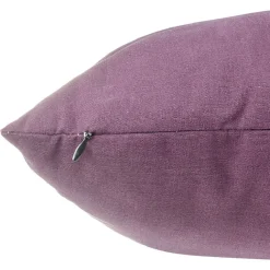 Coussin rectangulaire rouge bordeaux 40x60cm