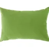 Coussin rectangulaire vert 40x60cm