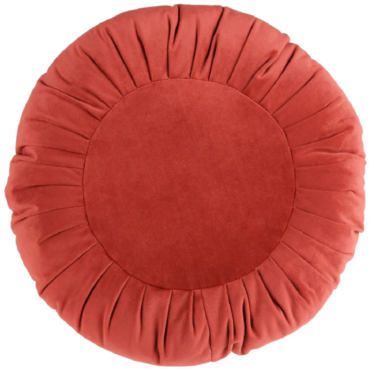 Coussin rond velours