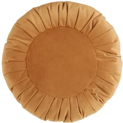 Coussin rond velours