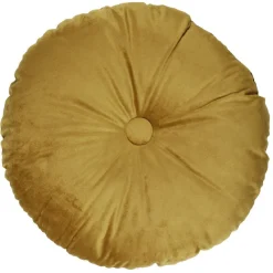 Coussin rond velours Ø 42 cm
