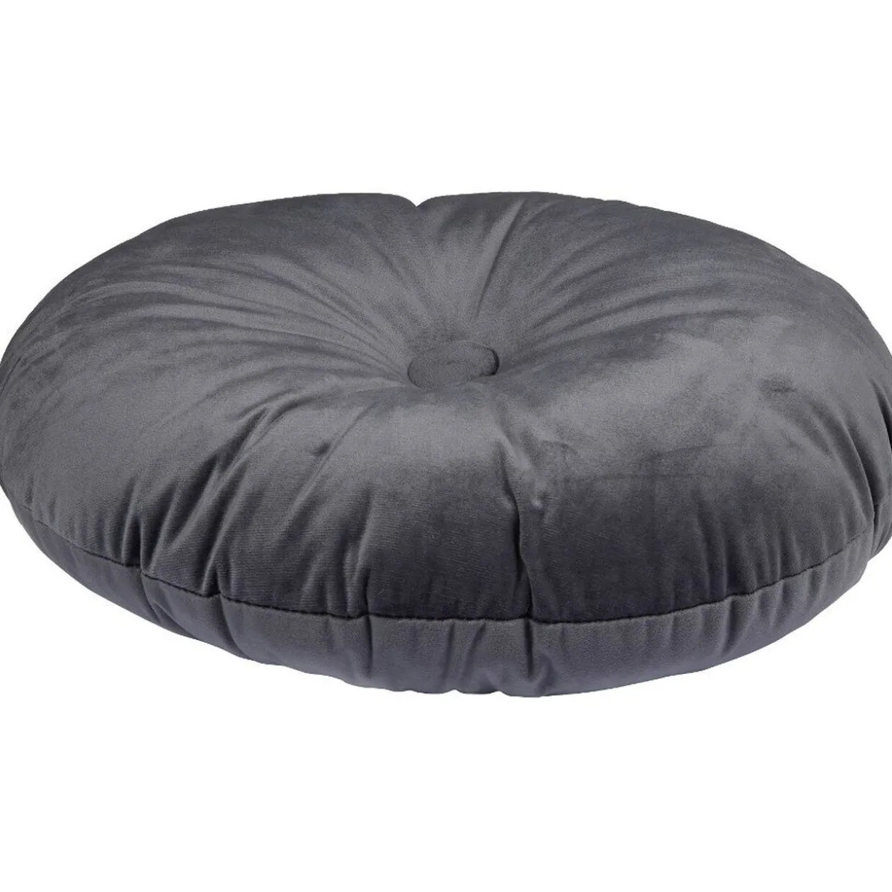 Coussin rond velours Ø 42 cm