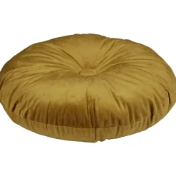 Coussin rond velours Ø 42 cm