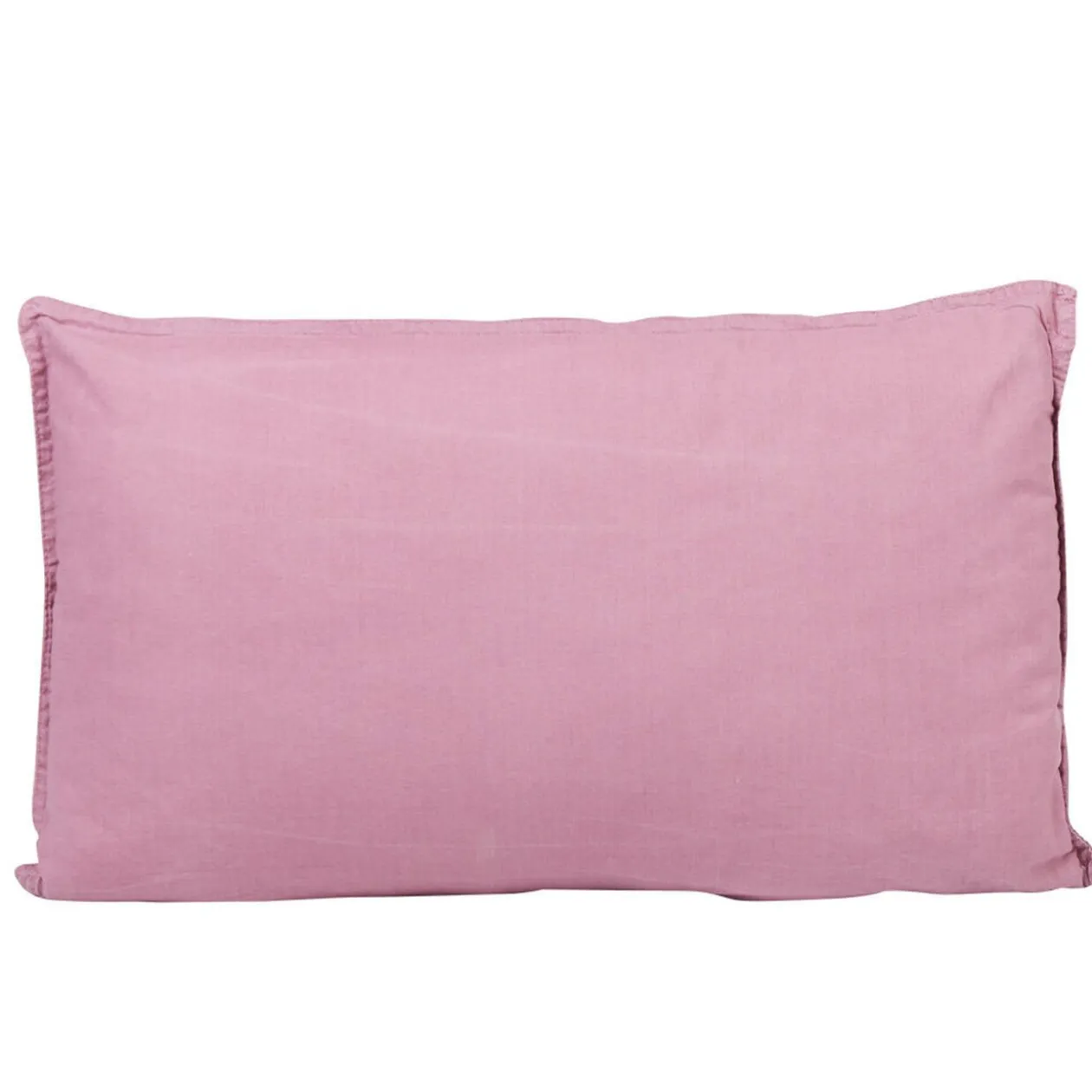 Coussin rose rectangulaire