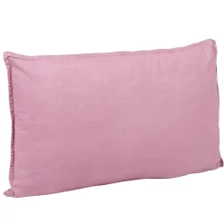 Coussin rose rectangulaire