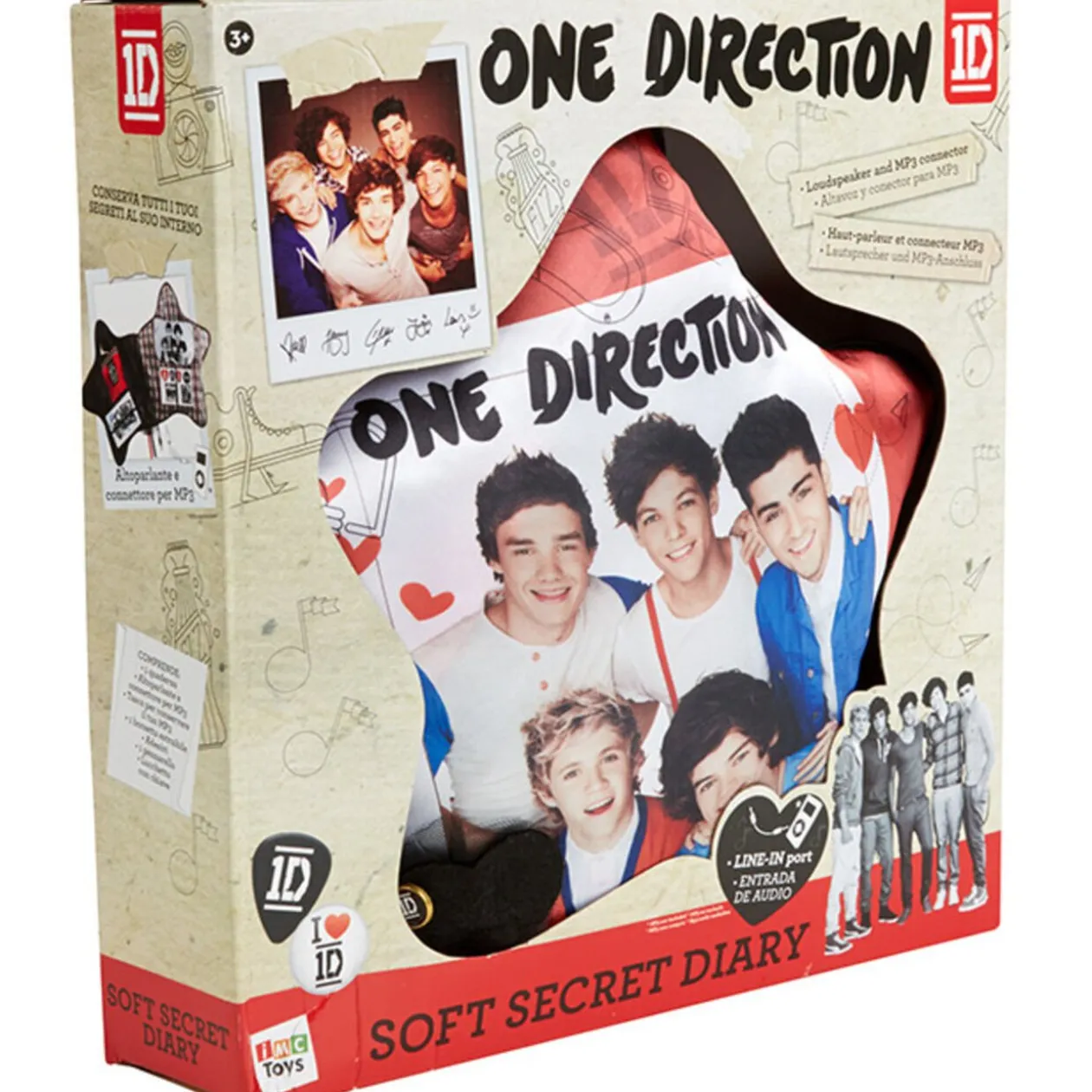 Coussin secret One Direction