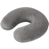Coussin tour de cou à mémoire de forme gris