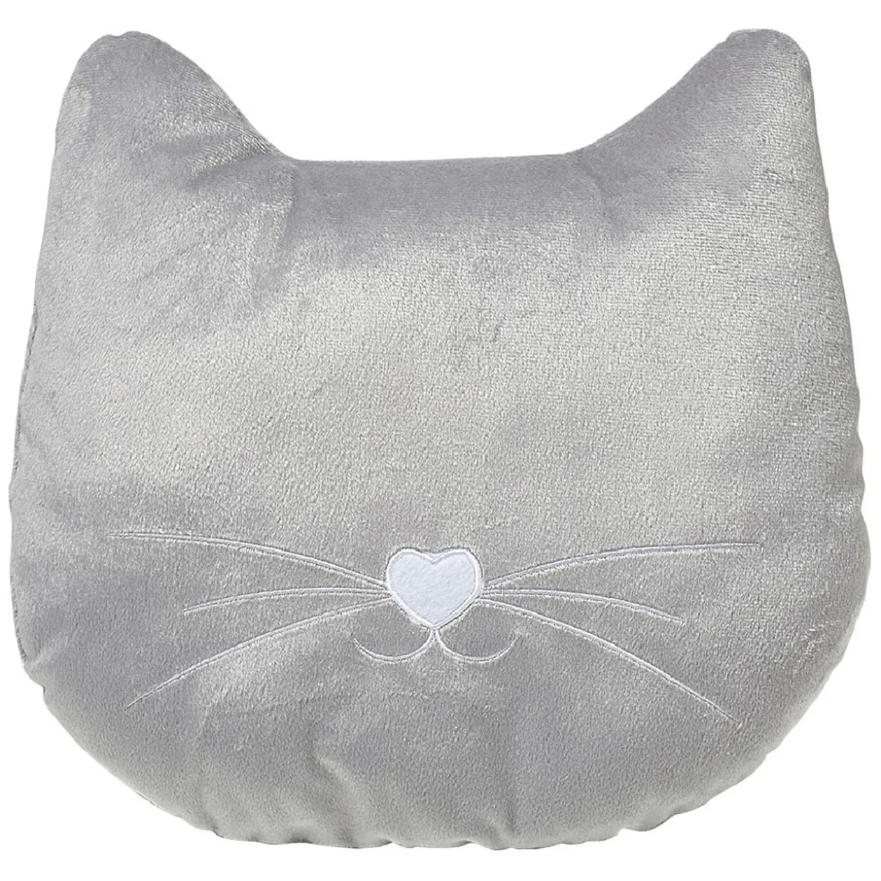 Coussin tête de chat