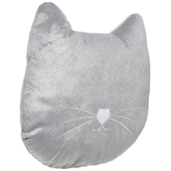 Coussin tête de chat