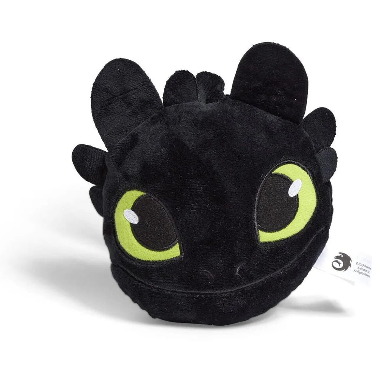 Coussin tête de dragon Ø16cm polyester 8 modèles