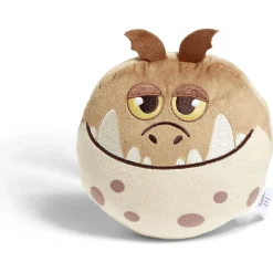 Coussin tête de dragon Ø16cm polyester 8 modèles