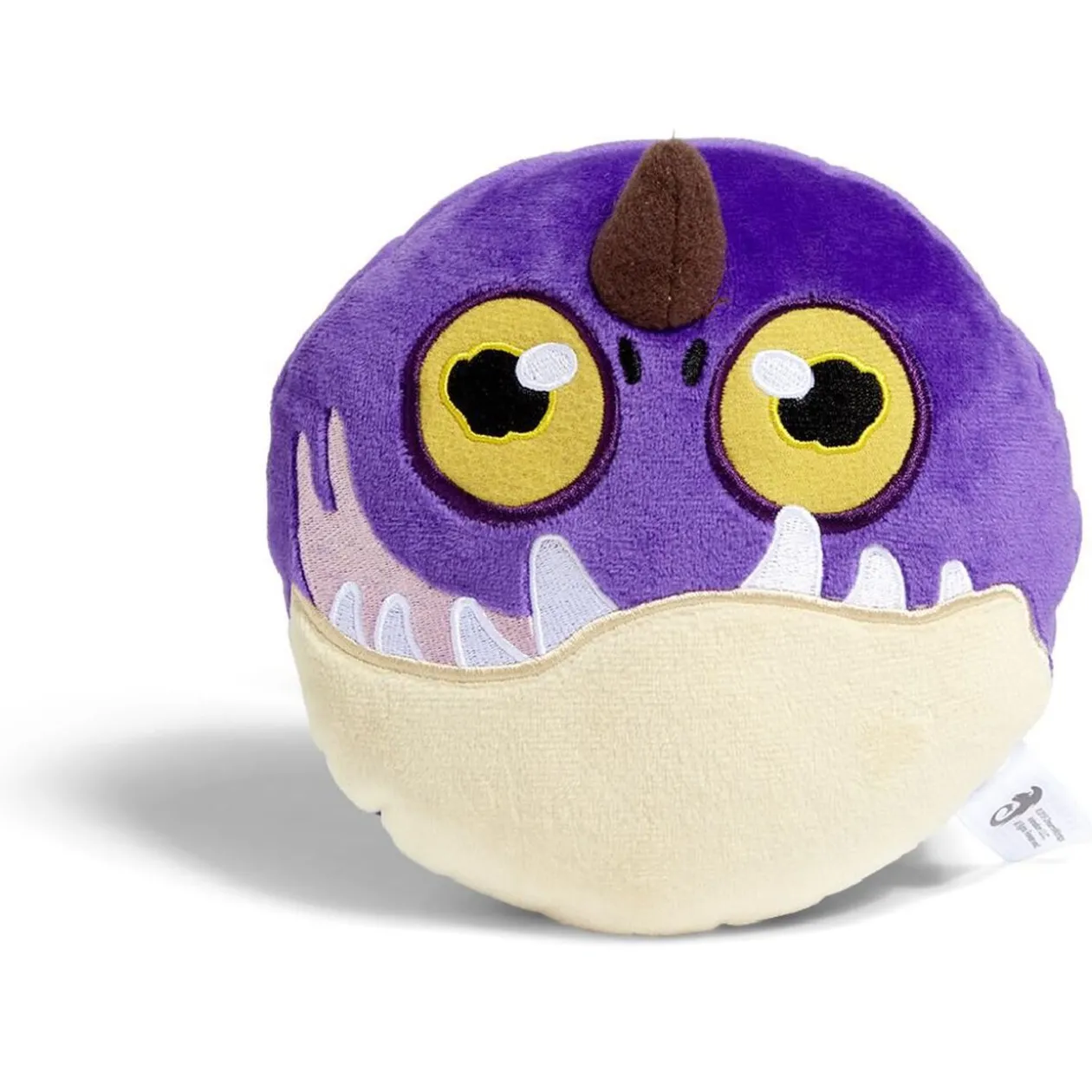 Coussin tête de dragon Ø16cm polyester 8 modèles