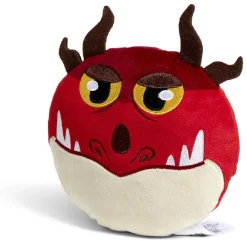 Coussin tête de dragon Ø16cm polyester 8 modèles