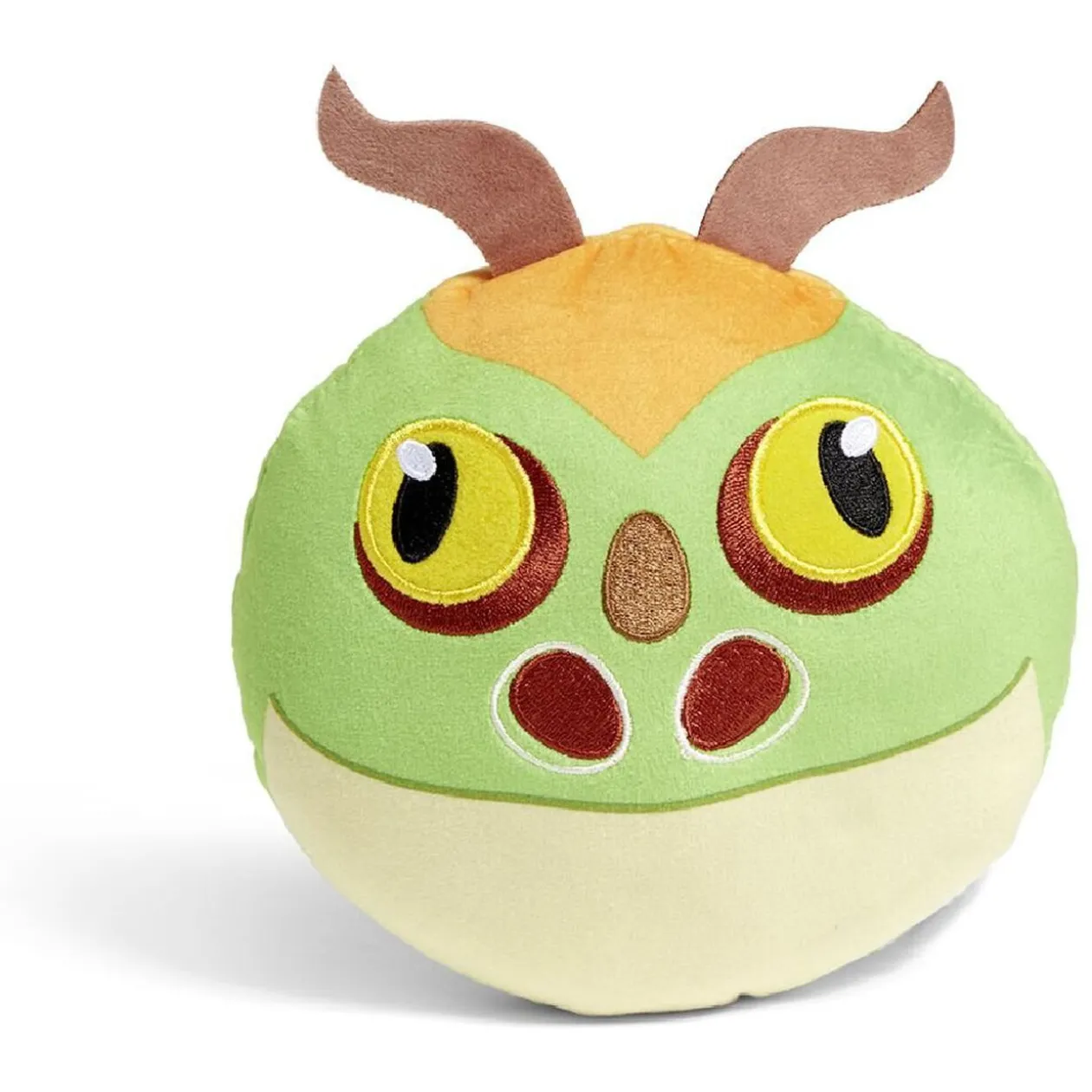 Coussin tête de dragon Ø16cm polyester 8 modèles