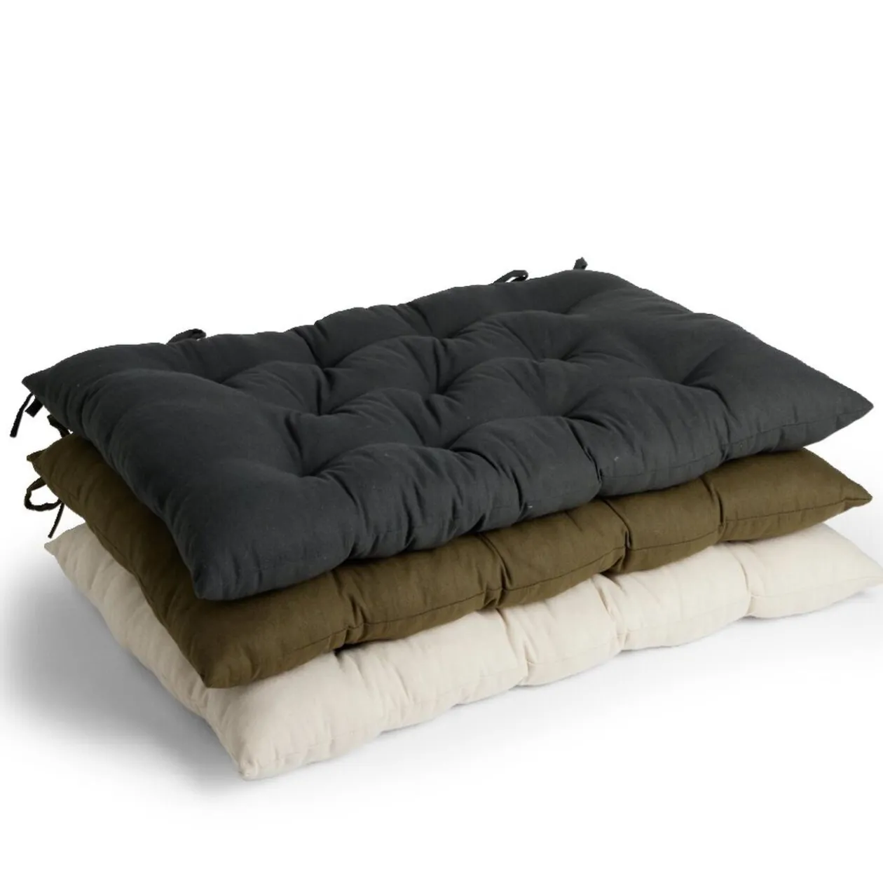 Coussin tête de lit rectangulaire beige 50x70cm