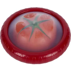 Couvercle conserve tomate en silicone et abs - Ø13xH2,5cm