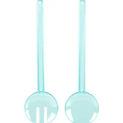 Couvert à salade bleu pale