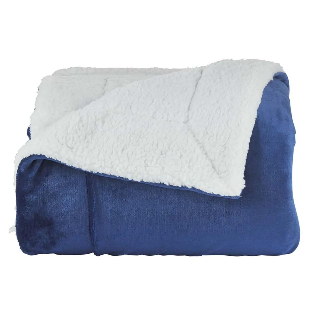 Couverture flanelle dos Sherpa 2 personnes